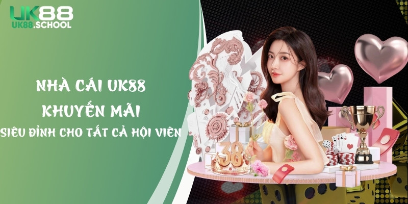 Nhà Cái UK88 Khuyến Mãi Siêu Đỉnh Cho Tất Cả Hội Viên